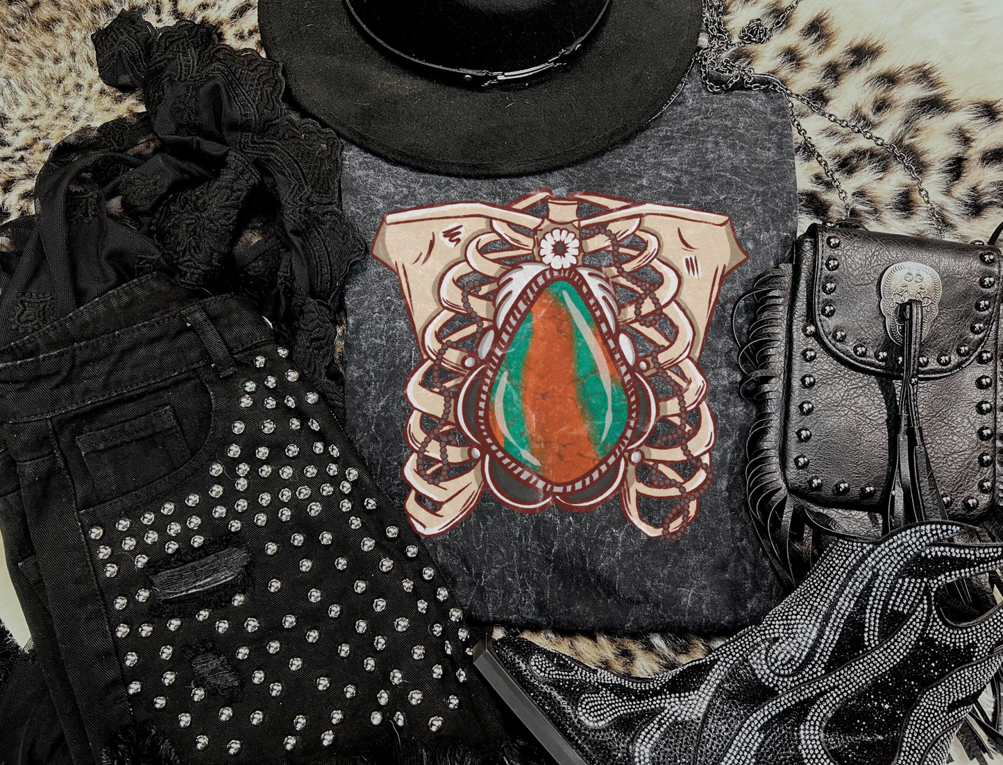 Silver and Stone Tee