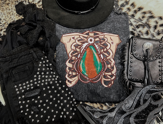Silver and Stone Tee