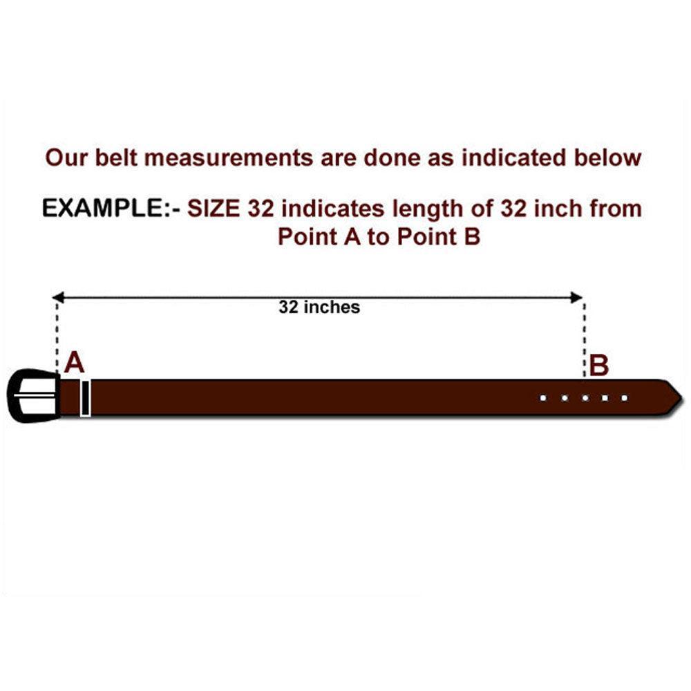 HILASON Western Genuine Leather Belt for Men Women Cowboy Cowgirl Handmade Unisex Full Grain Heavy Duty Tooled Belt for Jeans