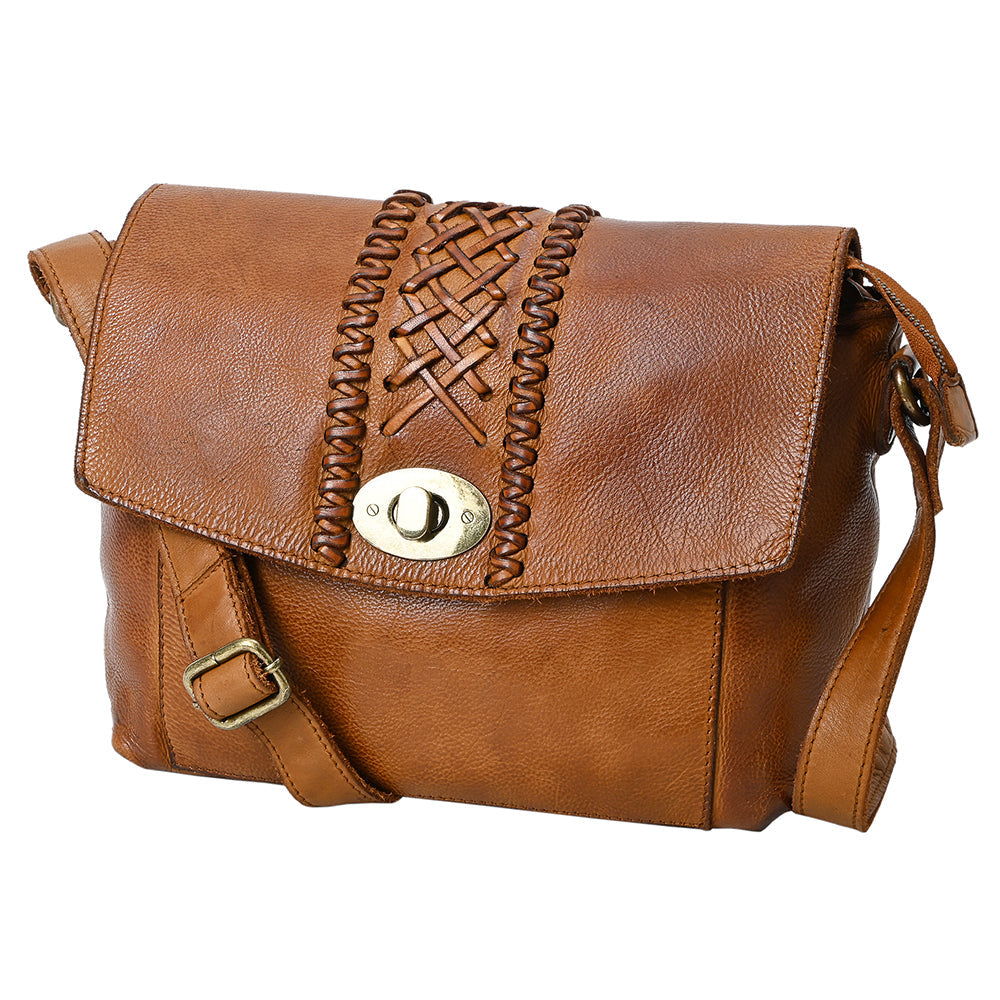 SWL121 Crossbody Genuine Leather women bag western
