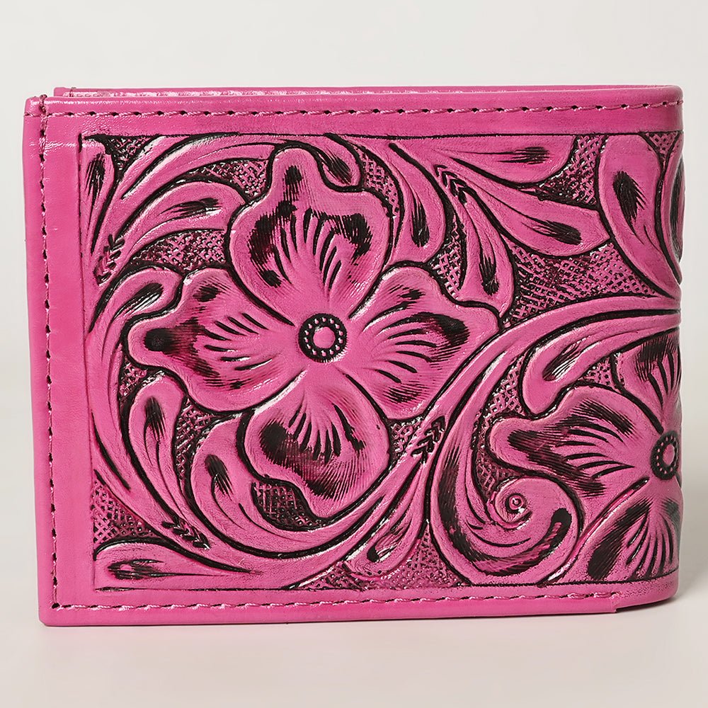 American Darling Wallet Hand Tooled Genuine Leather Women Bag Western Handbag Purse