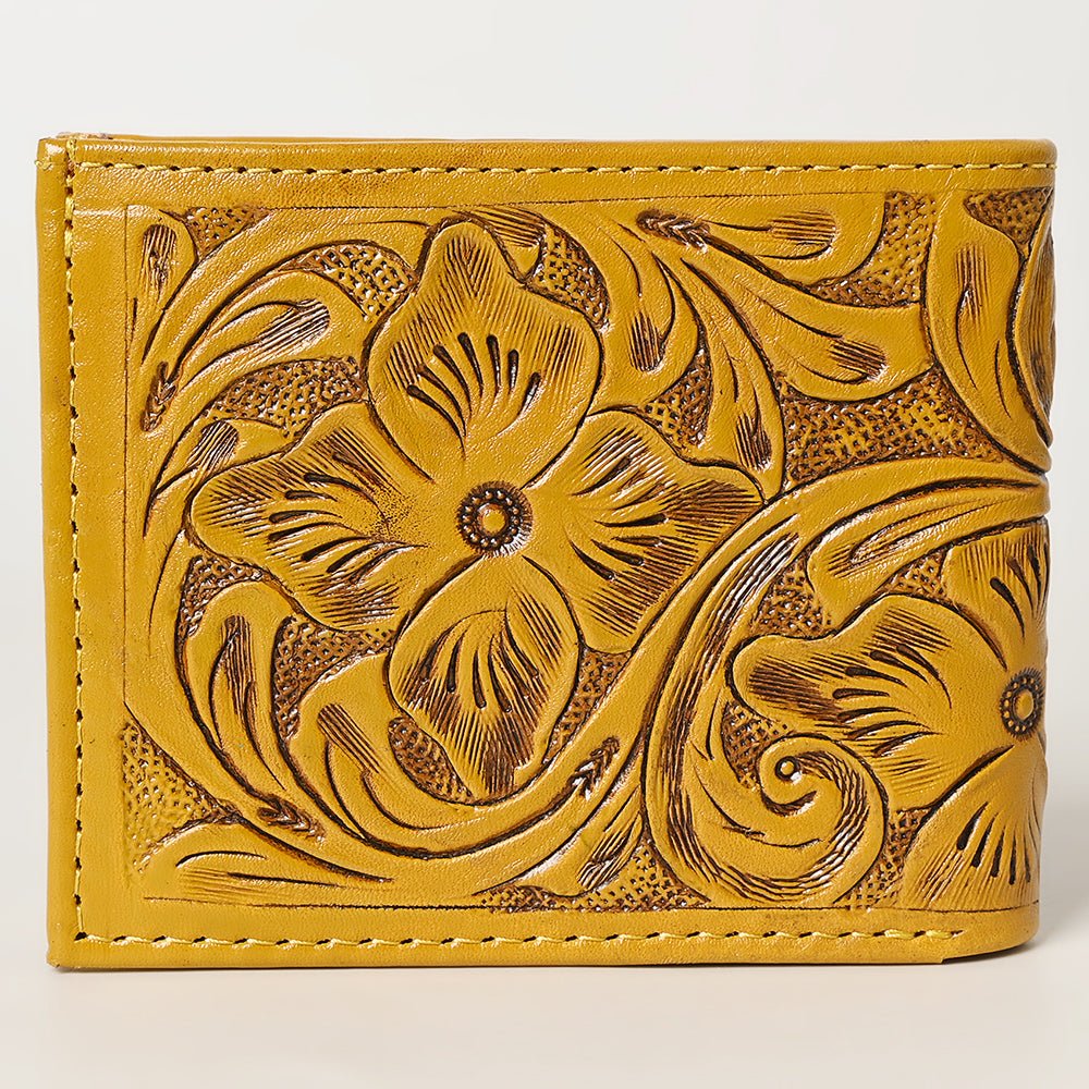 American Darling Wallet Hand Tooled Genuine Leather Women Bag Western Handbag Purse