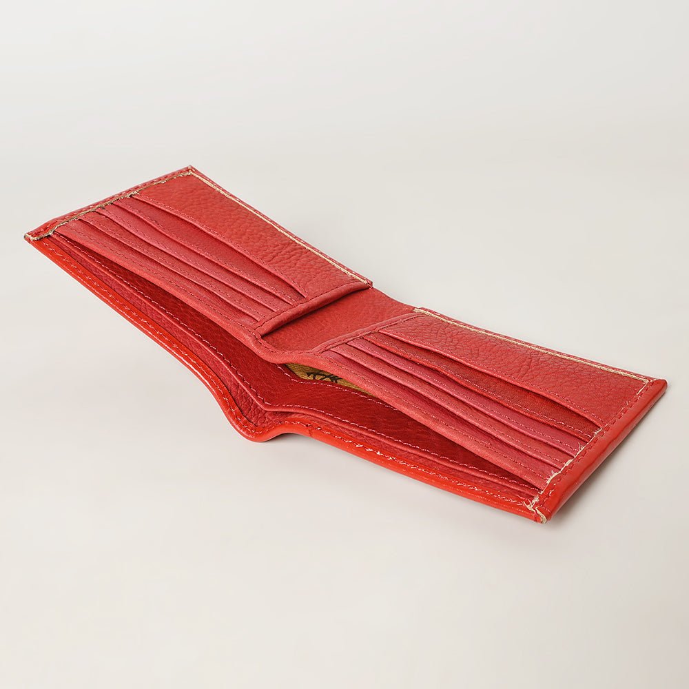 American Darling Wallet Hand Tooled Genuine Leather Women Bag Western Handbag Purse