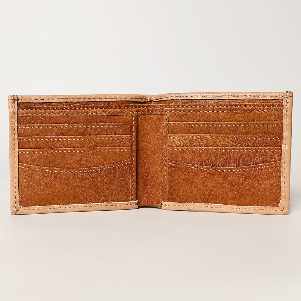 American Darling Wallet Hand Tooled Genuine Leather Women Bag Western Handbag Purse