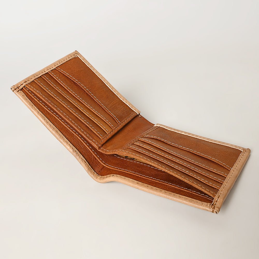 American Darling Wallet Hand Tooled Genuine Leather Women Bag Western Handbag Purse