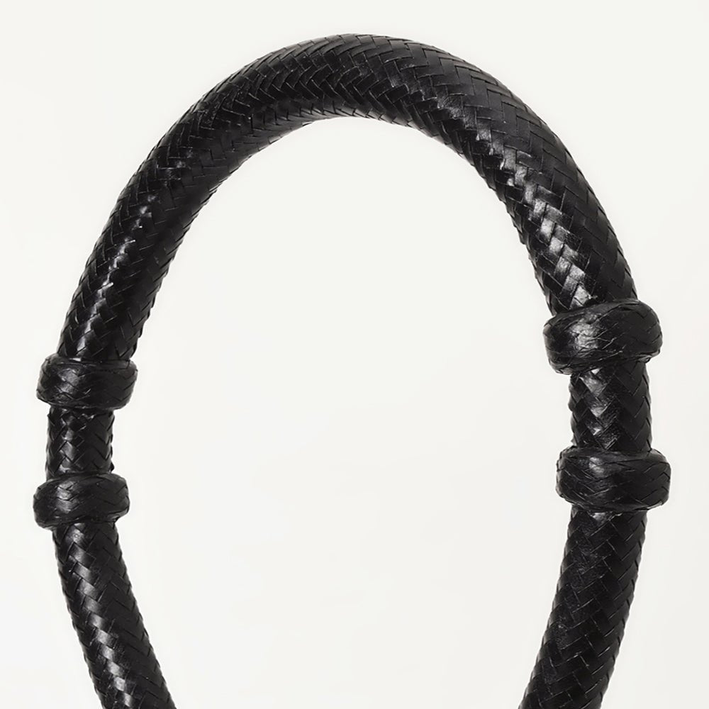 Comfytack Western Horse Genuine Rawhide core bosal Black