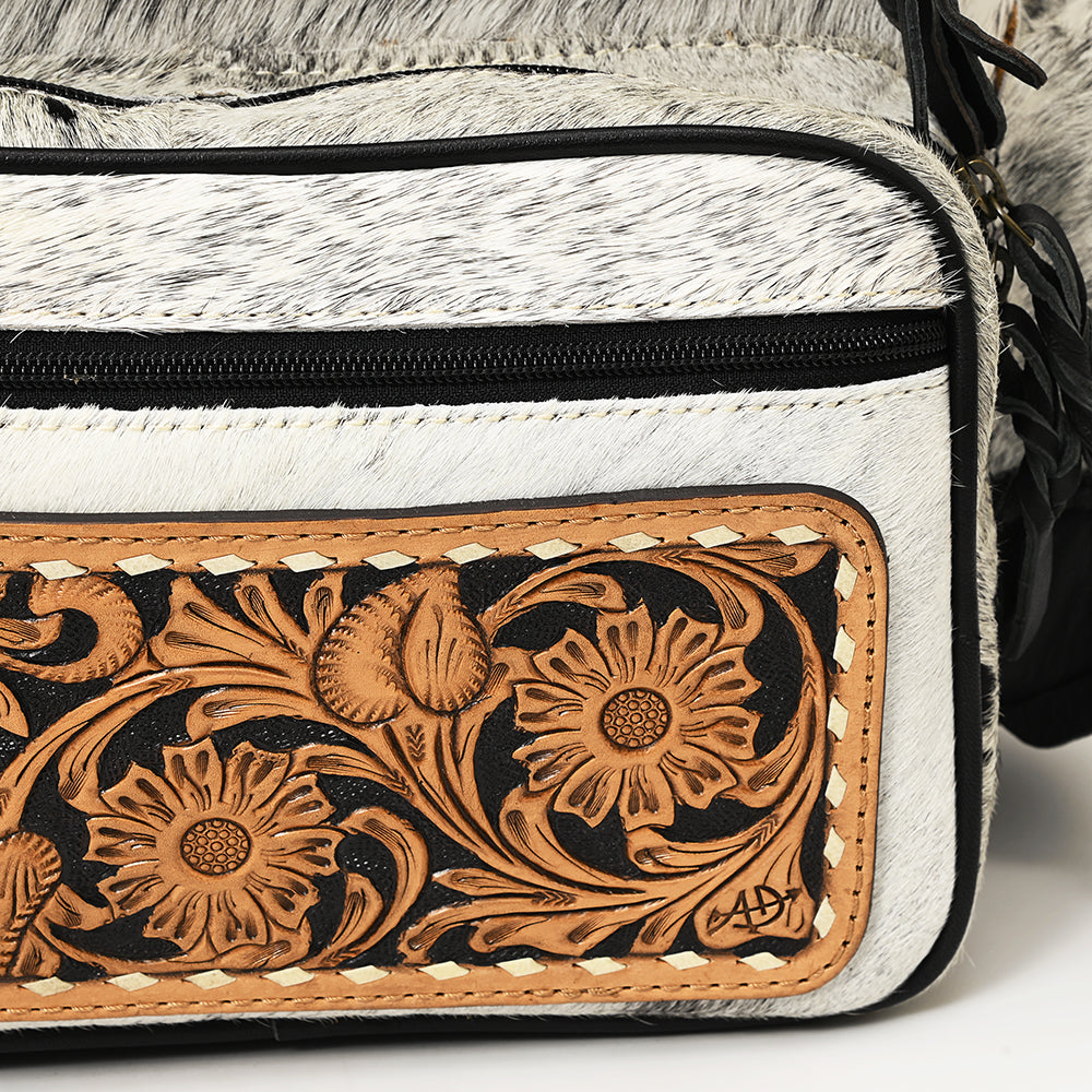 American Darling ADBG860D Backpack Hand Tooled Saddle Blanket Genuine Leather Women Bag Western Handbag Purse