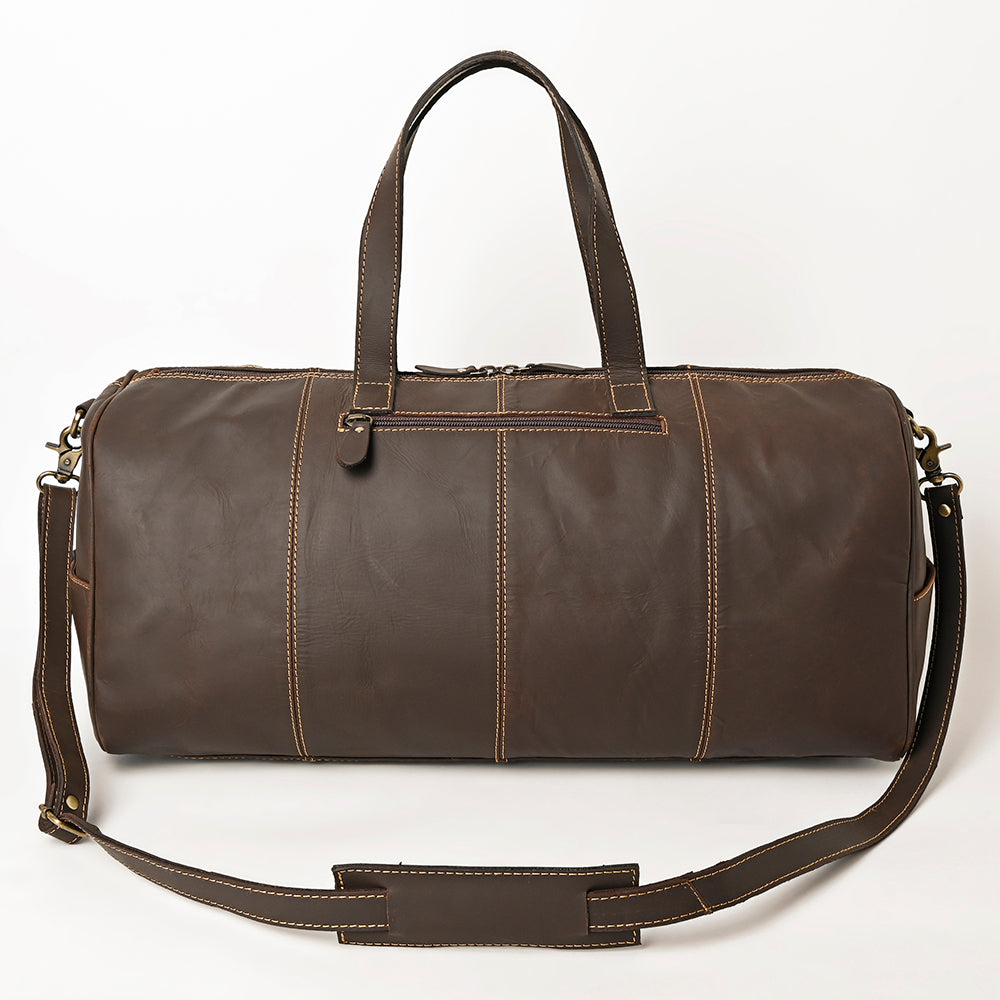 OHLAY OHA102B DUFFEL Upcycled Wool Genuine Leather women bag western handbag purse