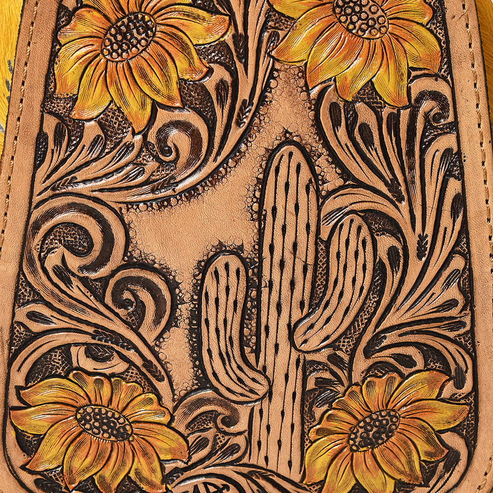 American Darling Sling Hand Tooled Saddle Blanket Genuine Leather women bag western handbag purse