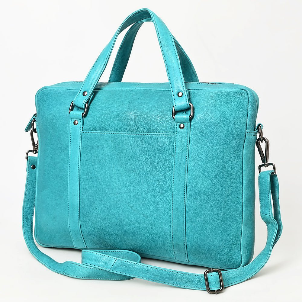 American Darling Briefcase Genuine Leather Women Bag Western Handbag Purse