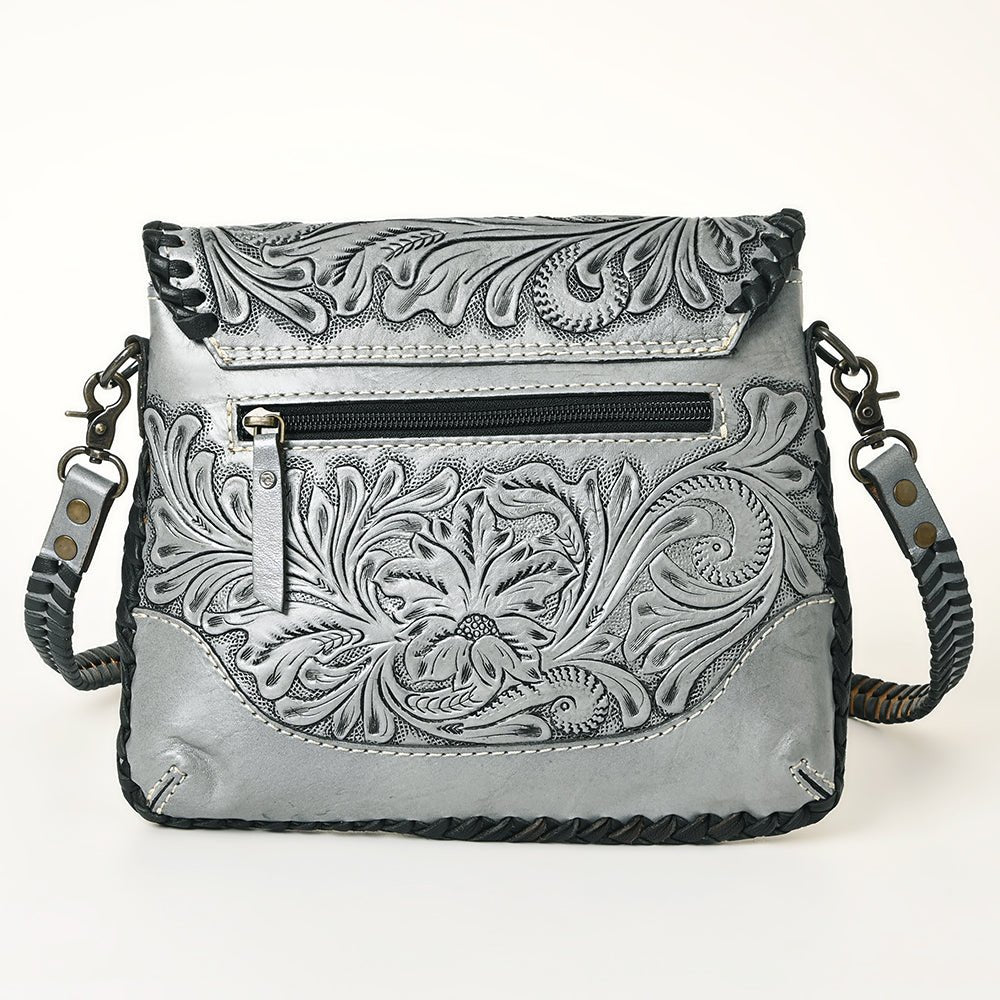 American Darling Small Crossbody Hand Tooled Genuine Leather women bag western handbag purse