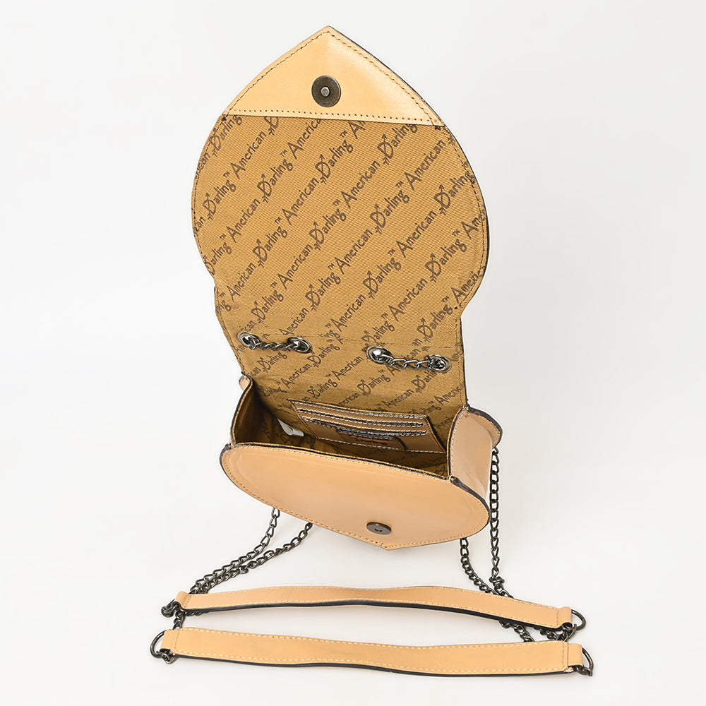 ADBGZ819A American Darling CROSS BODY Hand Tooled Genuine Leather women bag western handbag purse