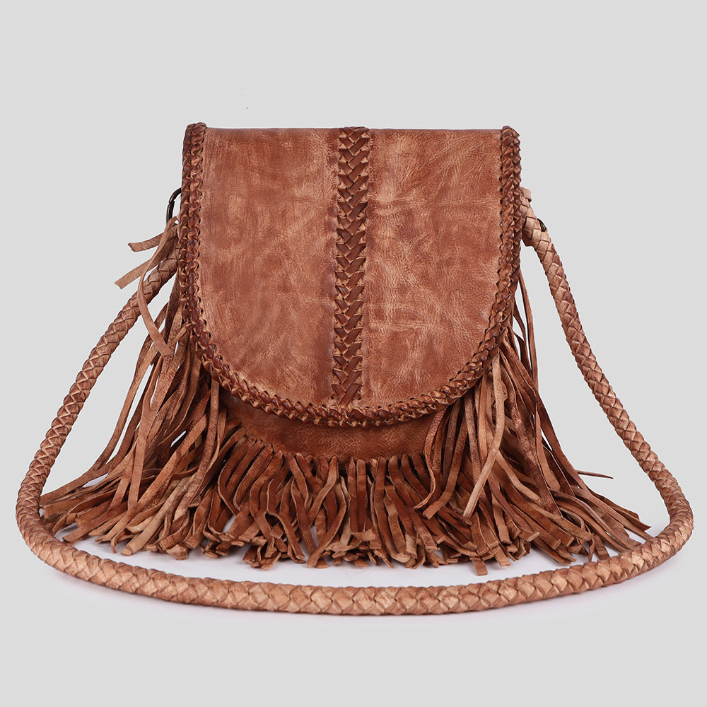 Never Mind Nmbgm169 Cross Body I Vintage Handmade Genuine Cowhide Leather Women Bag Western Handbag Purse