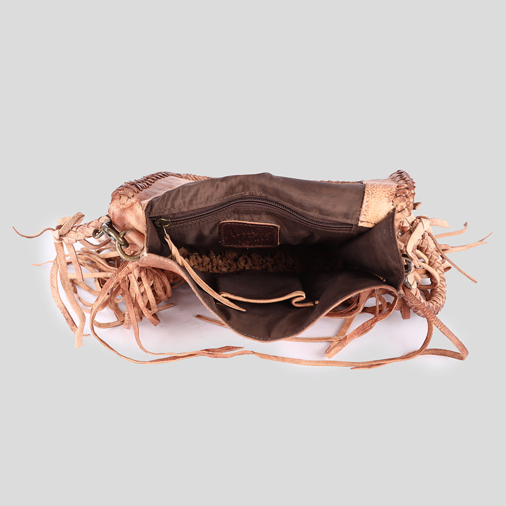 Never Mind Nmbgm169 Cross Body I Vintage Handmade Genuine Cowhide Leather Women Bag Western Handbag Purse
