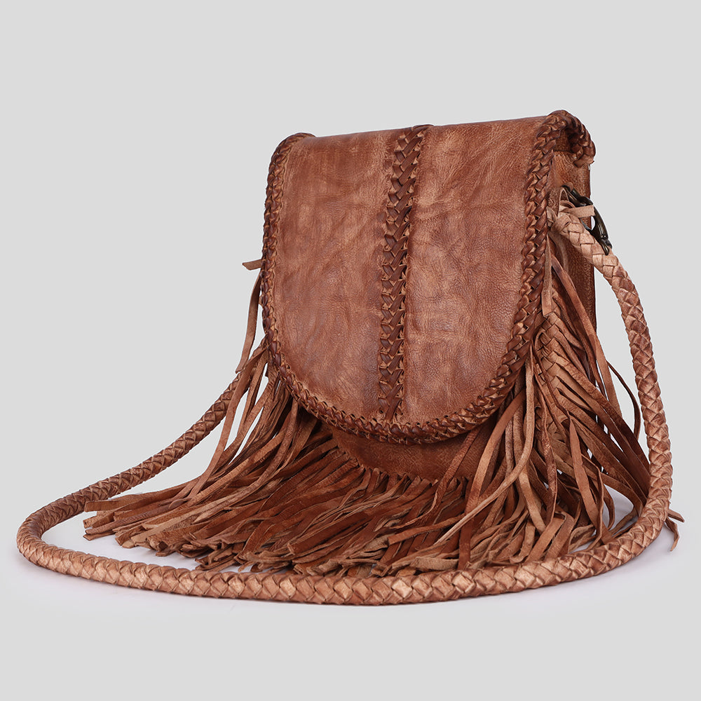 Never Mind Nmbgm169 Cross Body I Vintage Handmade Genuine Cowhide Leather Women Bag Western Handbag Purse