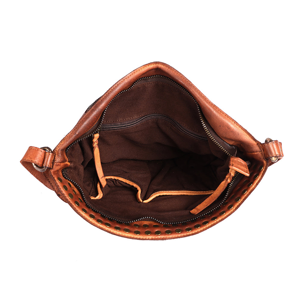 Never Mind Nmbgm172B Cross Body I Vintage Handmade Genuine Cowhide Leather Women Bag Western Handbag Purse