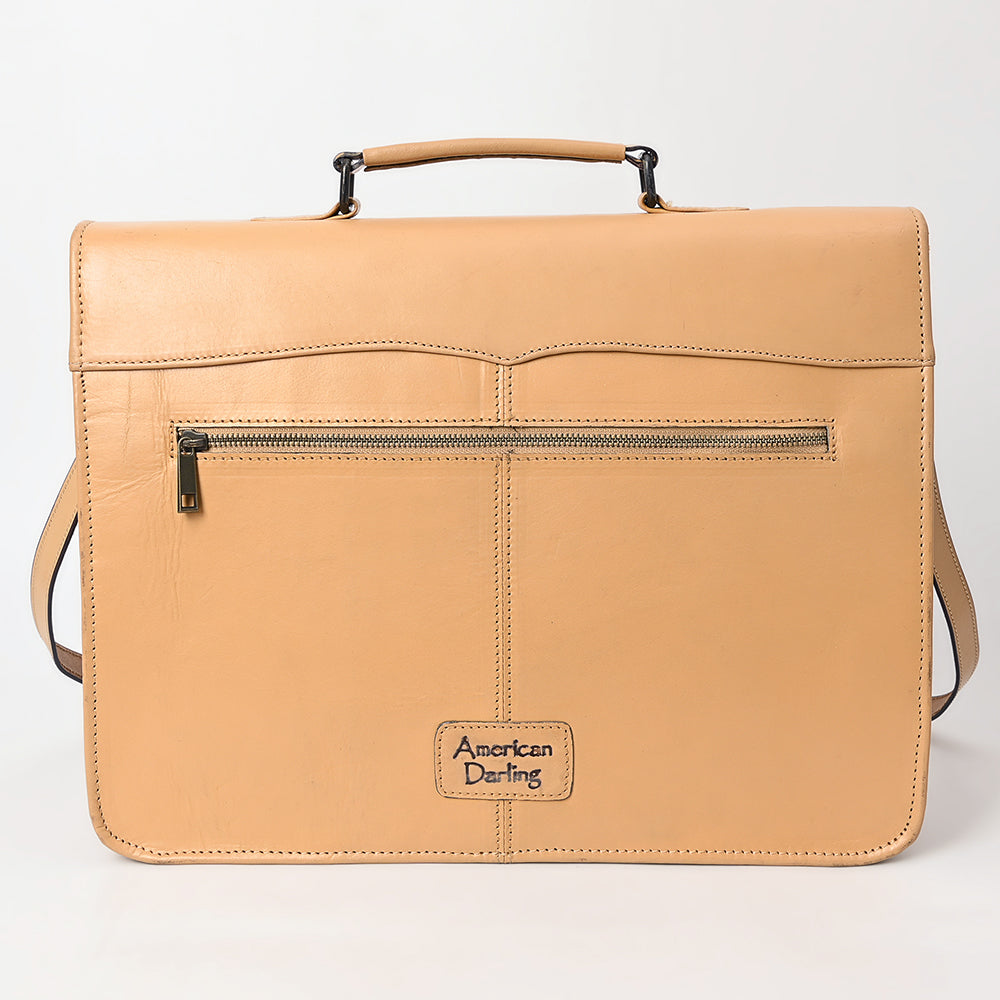 ADBGZ824 American Darling BRIEFCASE Hand Tooled Genuine Leather women bag western handbag purse