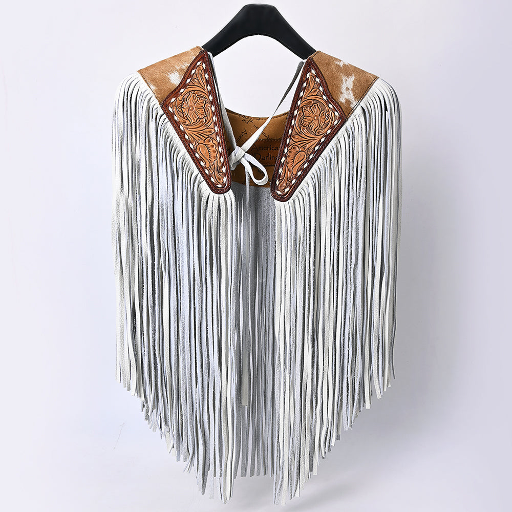 American Darling ADJW111 Genuine Leather Jewelry Necklace with Concho