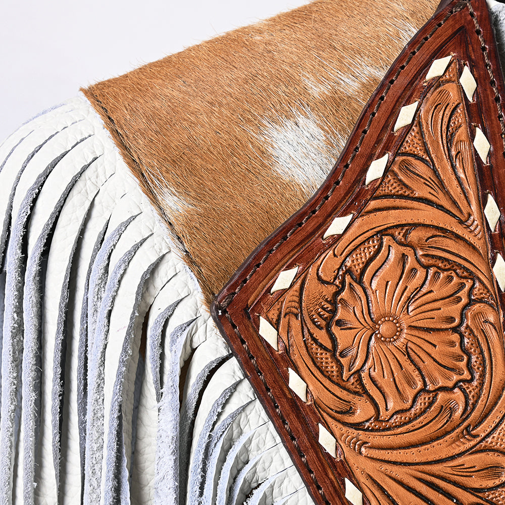 American Darling ADJW111 Genuine Leather Jewelry Necklace with Concho