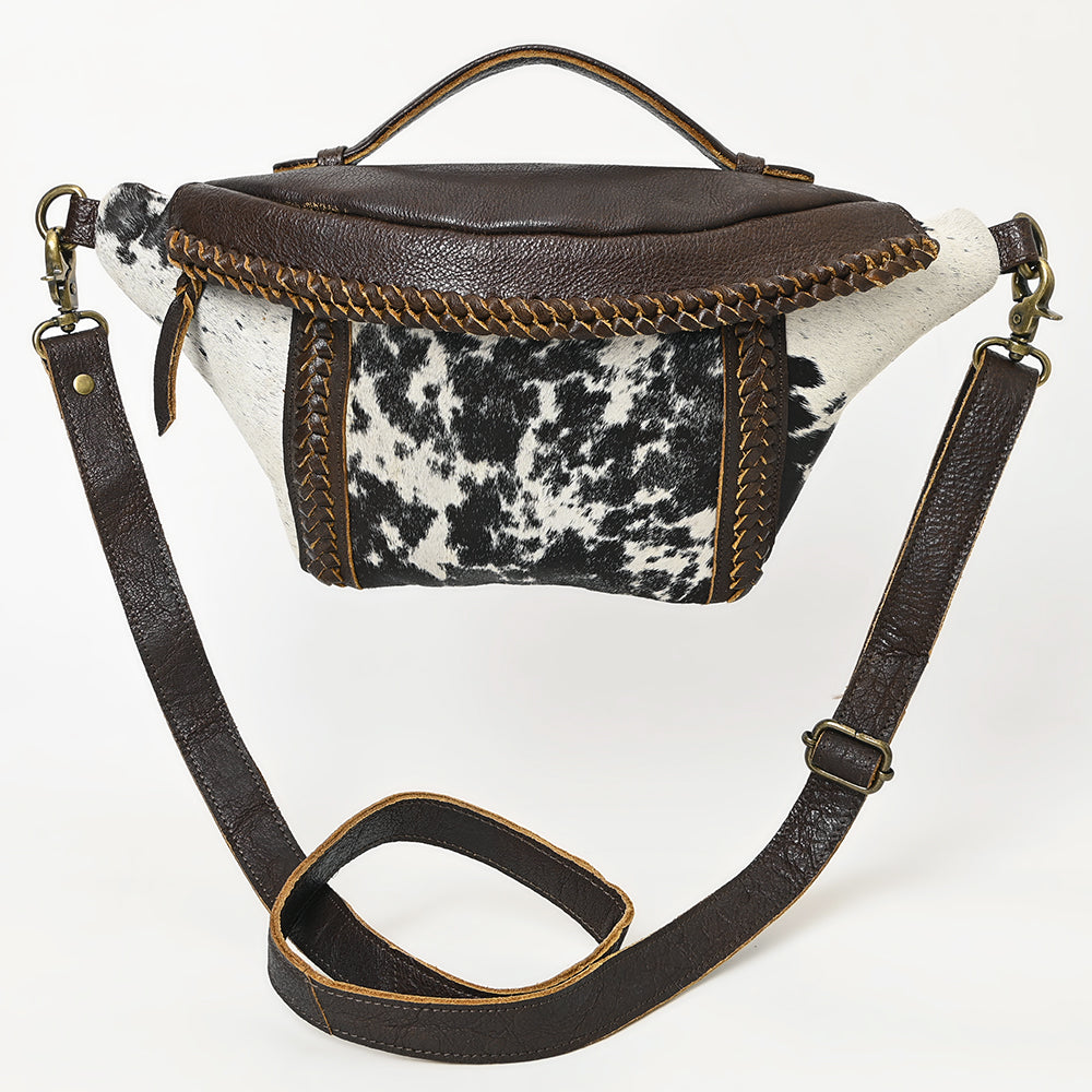 American Darling Fanny Pack Hair On Genuine Western Leather Women Bag |