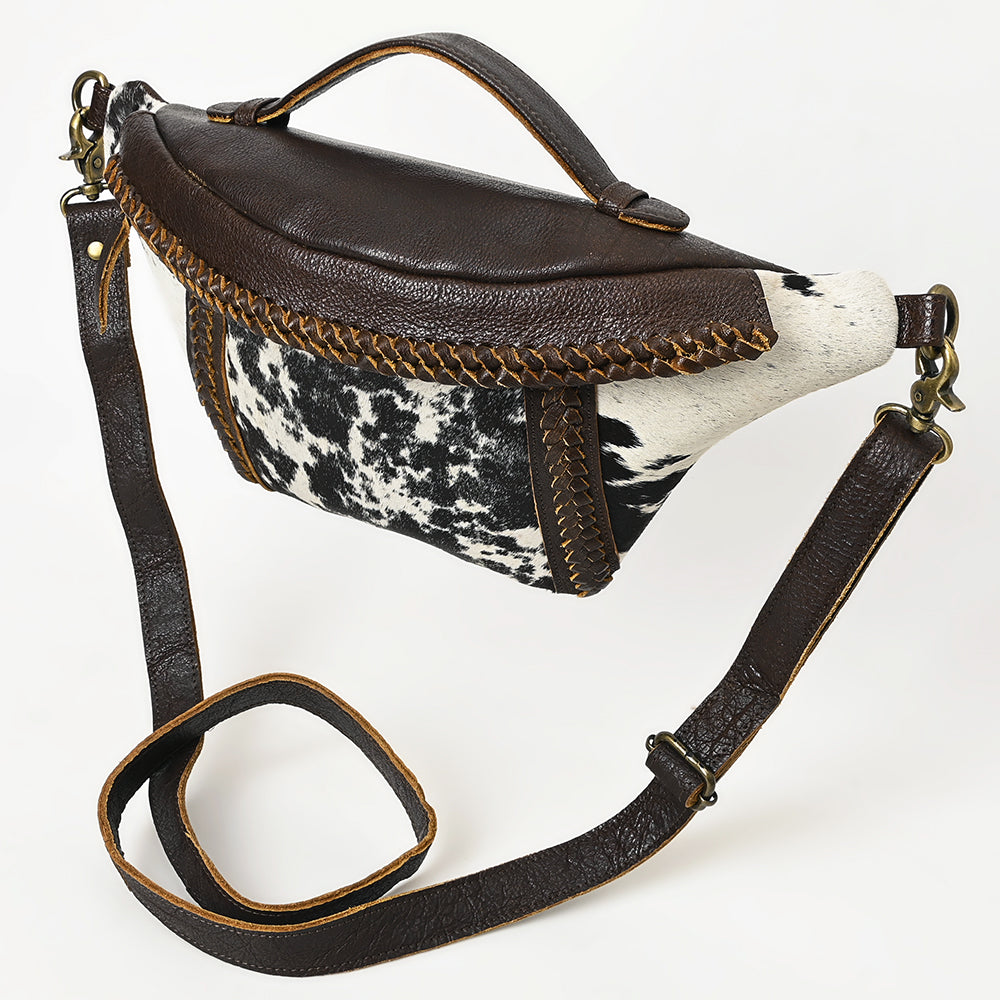 American Darling Fanny Pack Hair On Genuine Western Leather Women Bag |