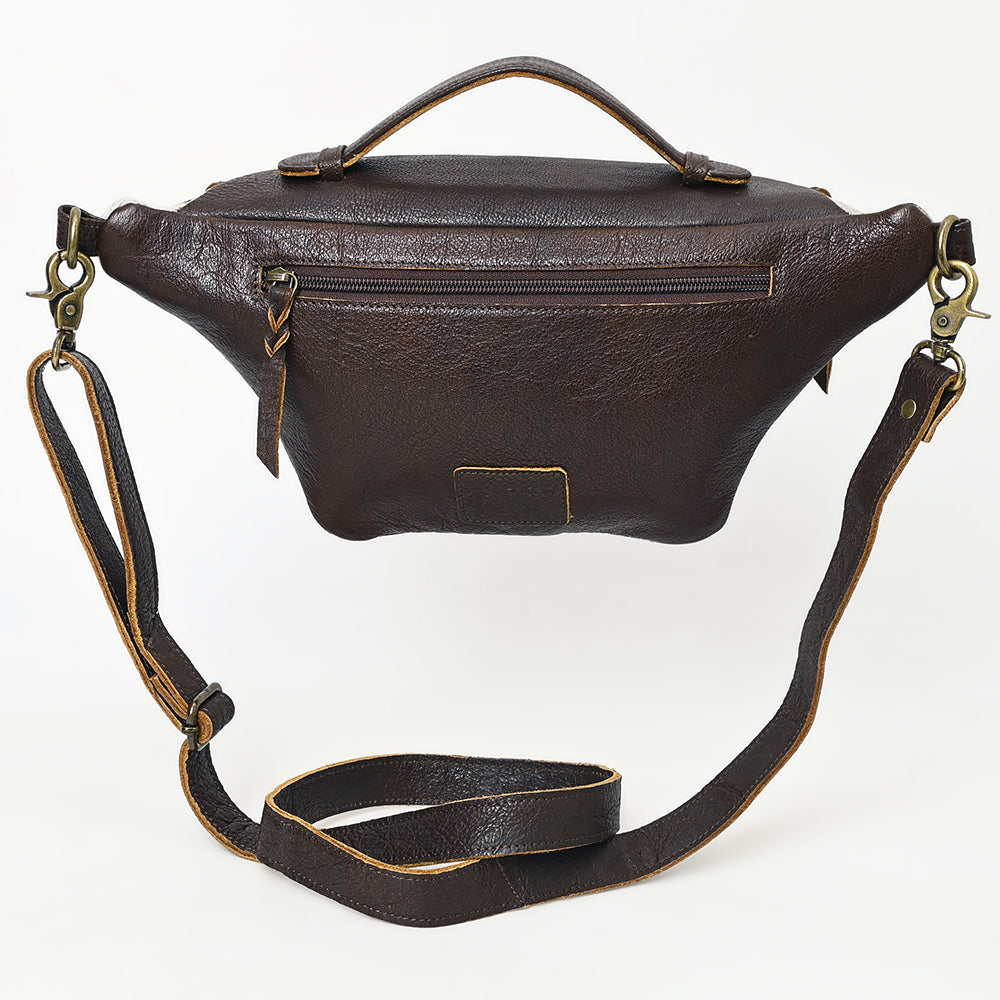 American Darling Fanny Pack Hair On Genuine Western Leather Women Bag |