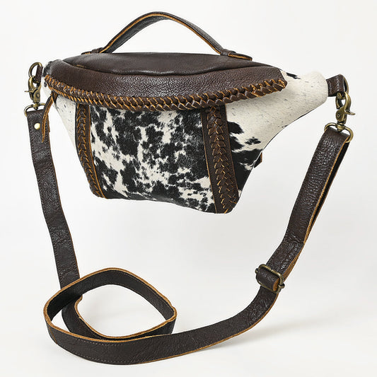 American Darling Fanny Pack Hair On Genuine Western Leather Women Bag |