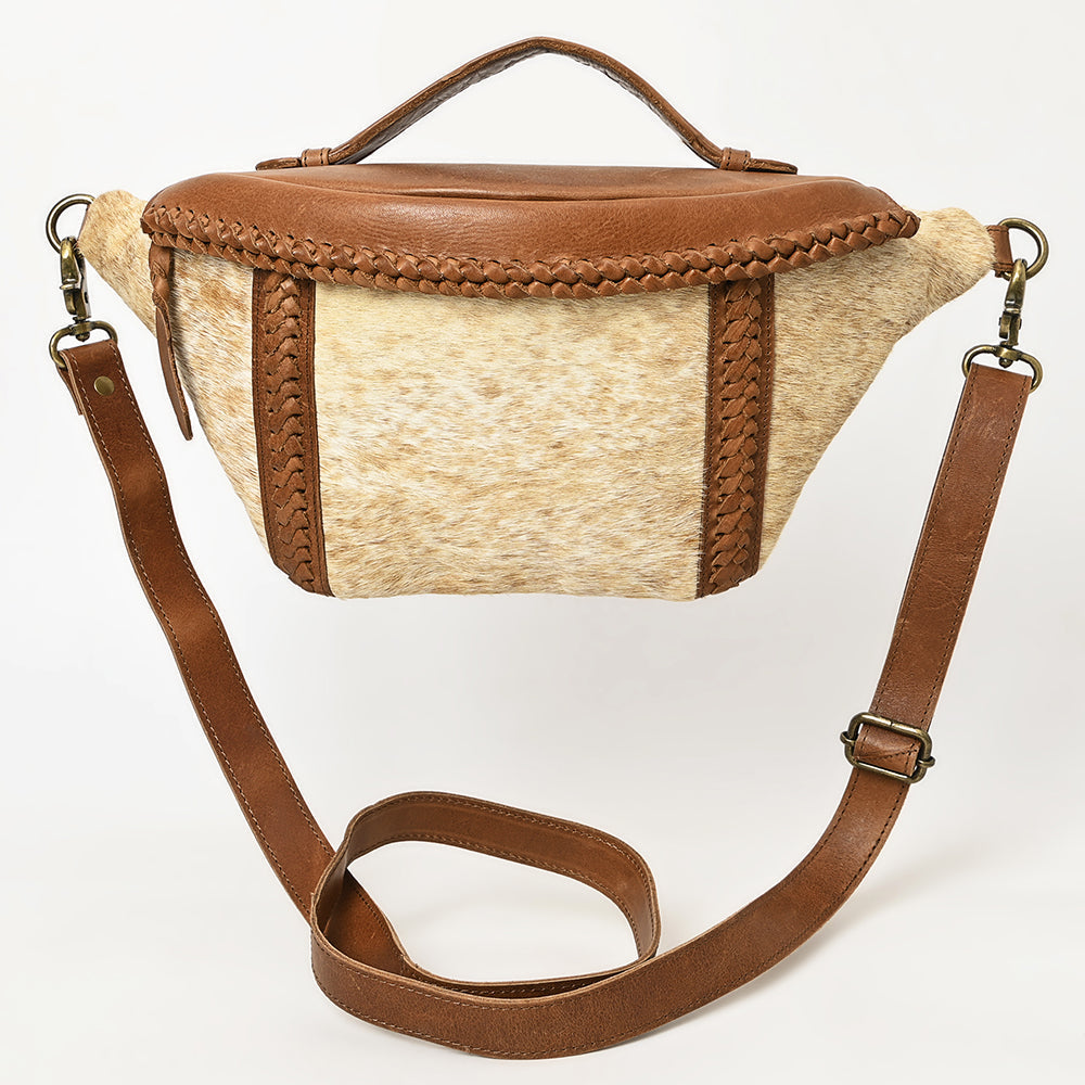 American Darling Fanny Pack Hair On Genuine Western Leather Women Bag |