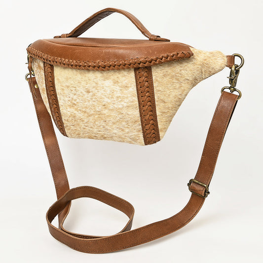 American Darling Fanny Pack Hair On Genuine Western Leather Women Bag |