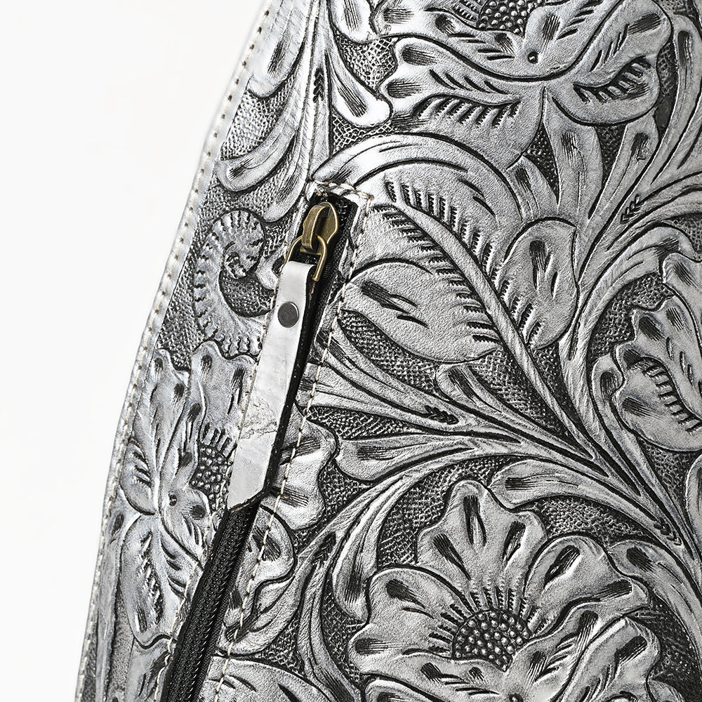 American Darling Sling Hand Tooled Genuine Leather Women Bag Western Handbag Purse