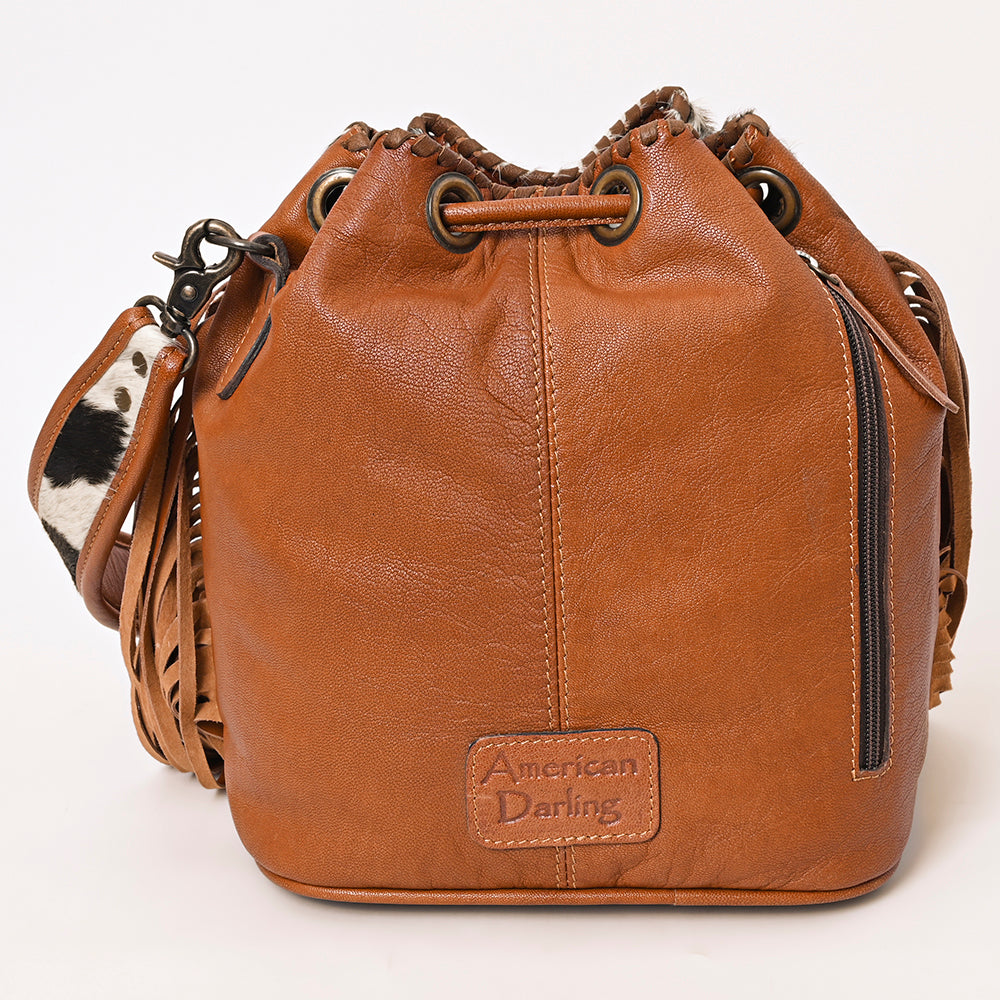 American Darling Hair-On Genuine Leather Women Bag Western Handbag Purse
