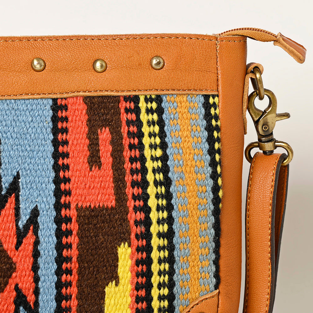 Ohlay Bags OHA123 Cross Body Saddle Blanket Genuine Western Leather Women Bag