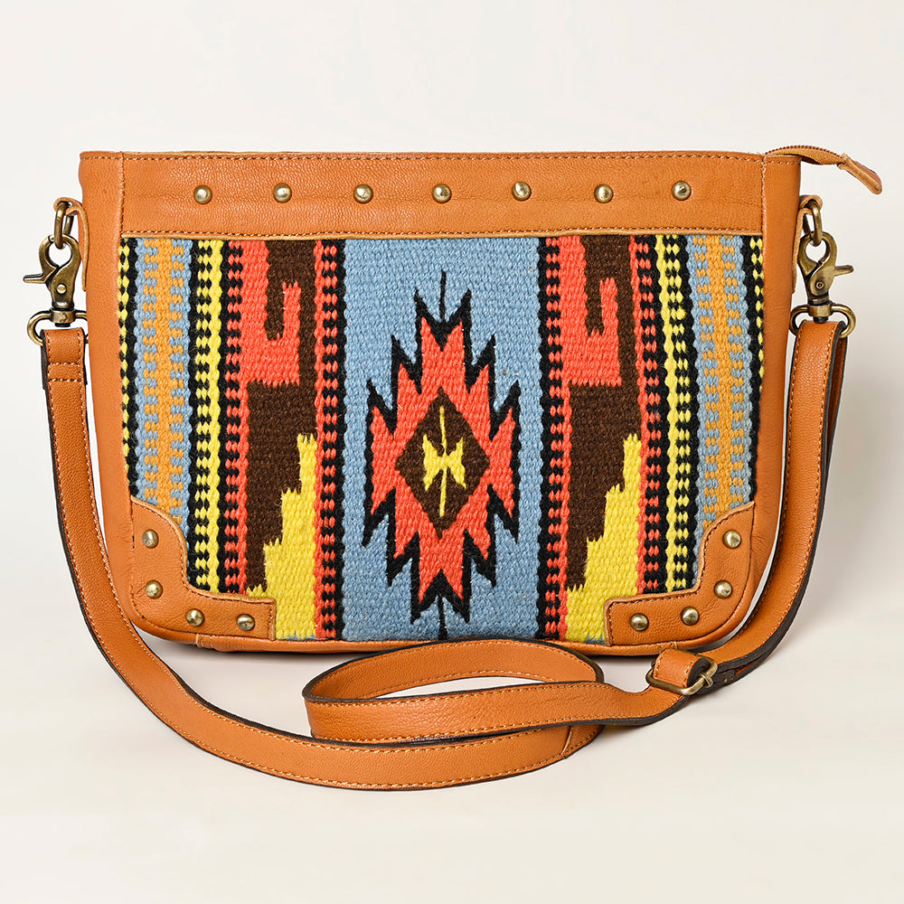 Ohlay Bags OHA123 Cross Body Saddle Blanket Genuine Western Leather Women Bag