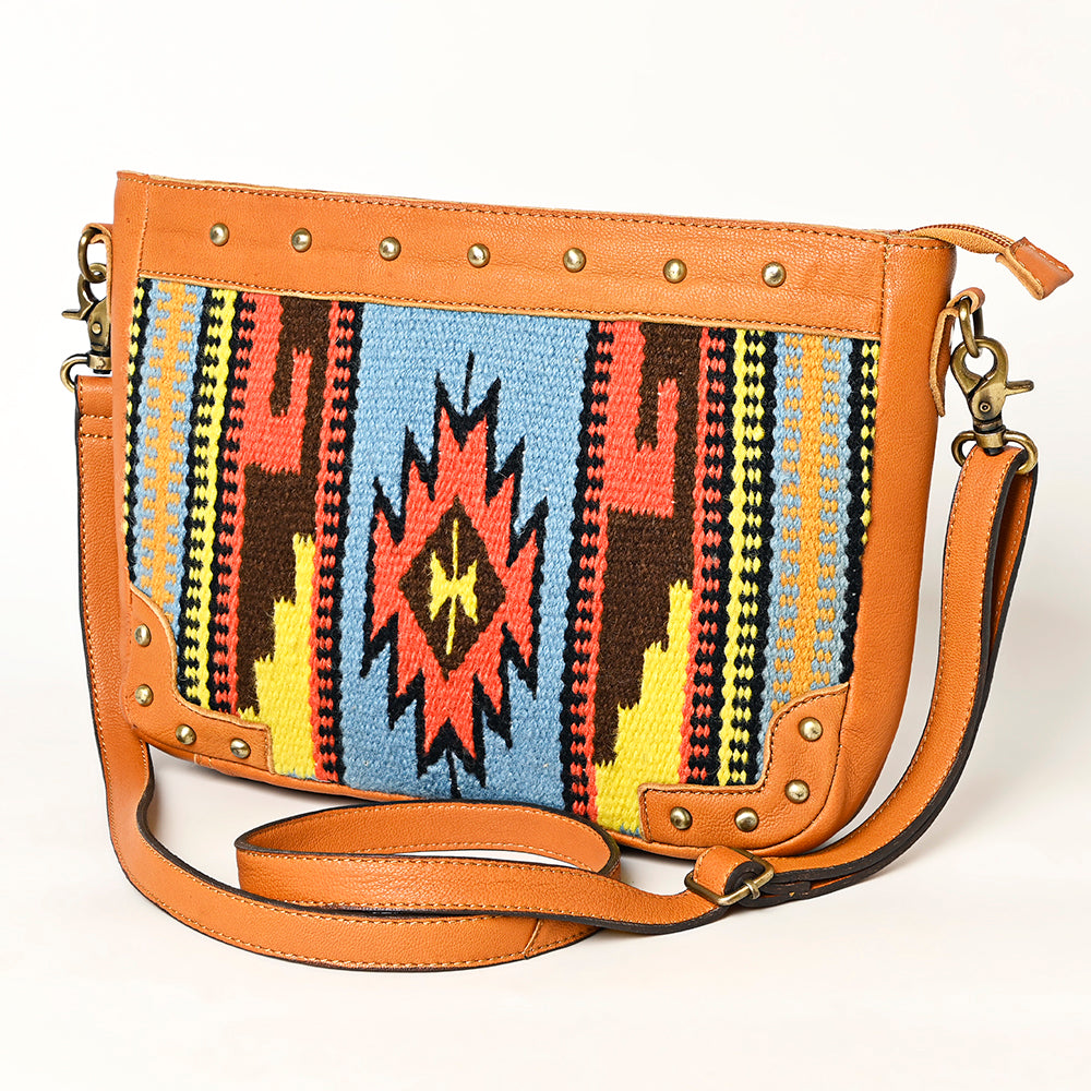 Ohlay Bags OHA123 Cross Body Saddle Blanket Genuine Western Leather Women Bag