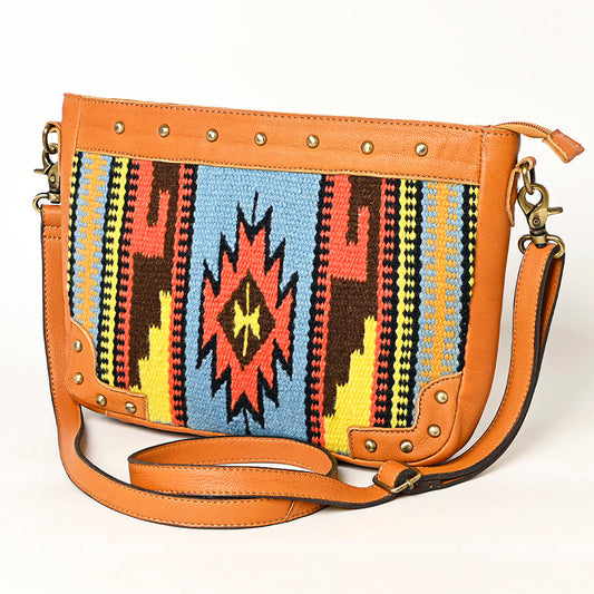 Ohlay Bags OHA123 Cross Body Saddle Blanket Genuine Western Leather Women Bag