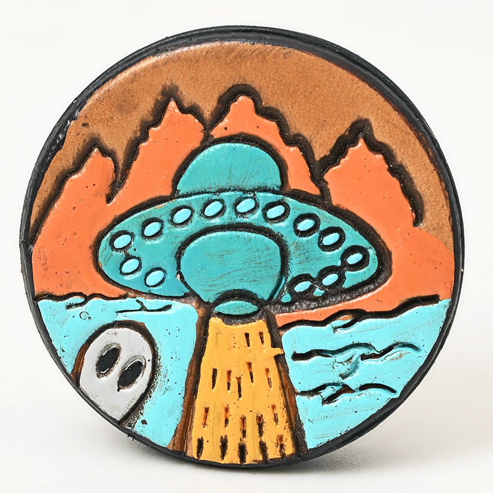 American Darling Hand Tooled Painted Floral Popsockets for Phone Grip Stand