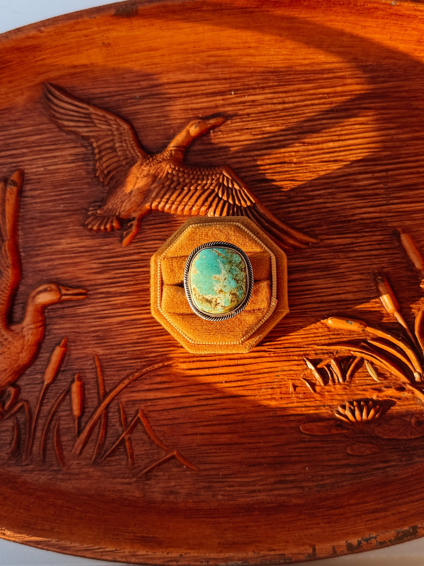 Prairie Hill Adjustable Turquoise Ring