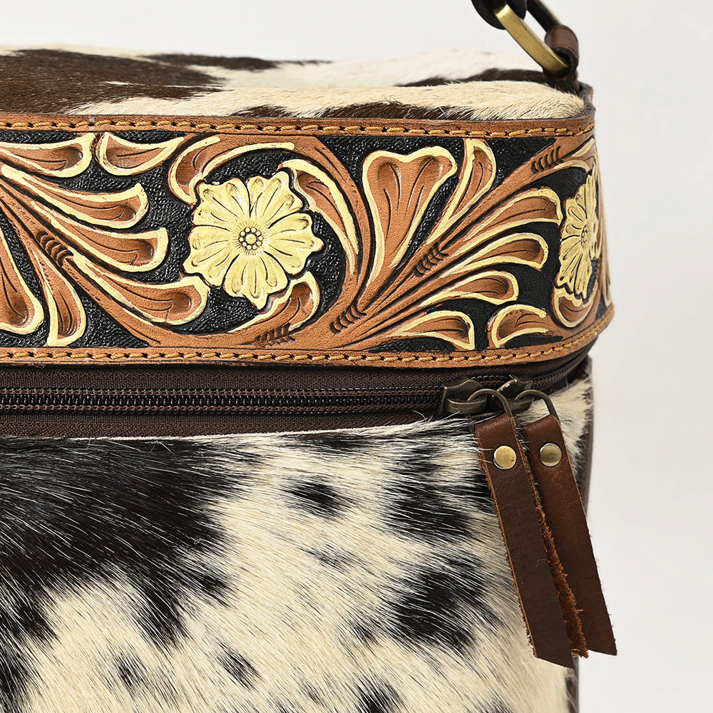 ADBGA427A American Darling JEWELRY CASE Hand Tooled Hair-on Genuine Leather women bag western handbag purse