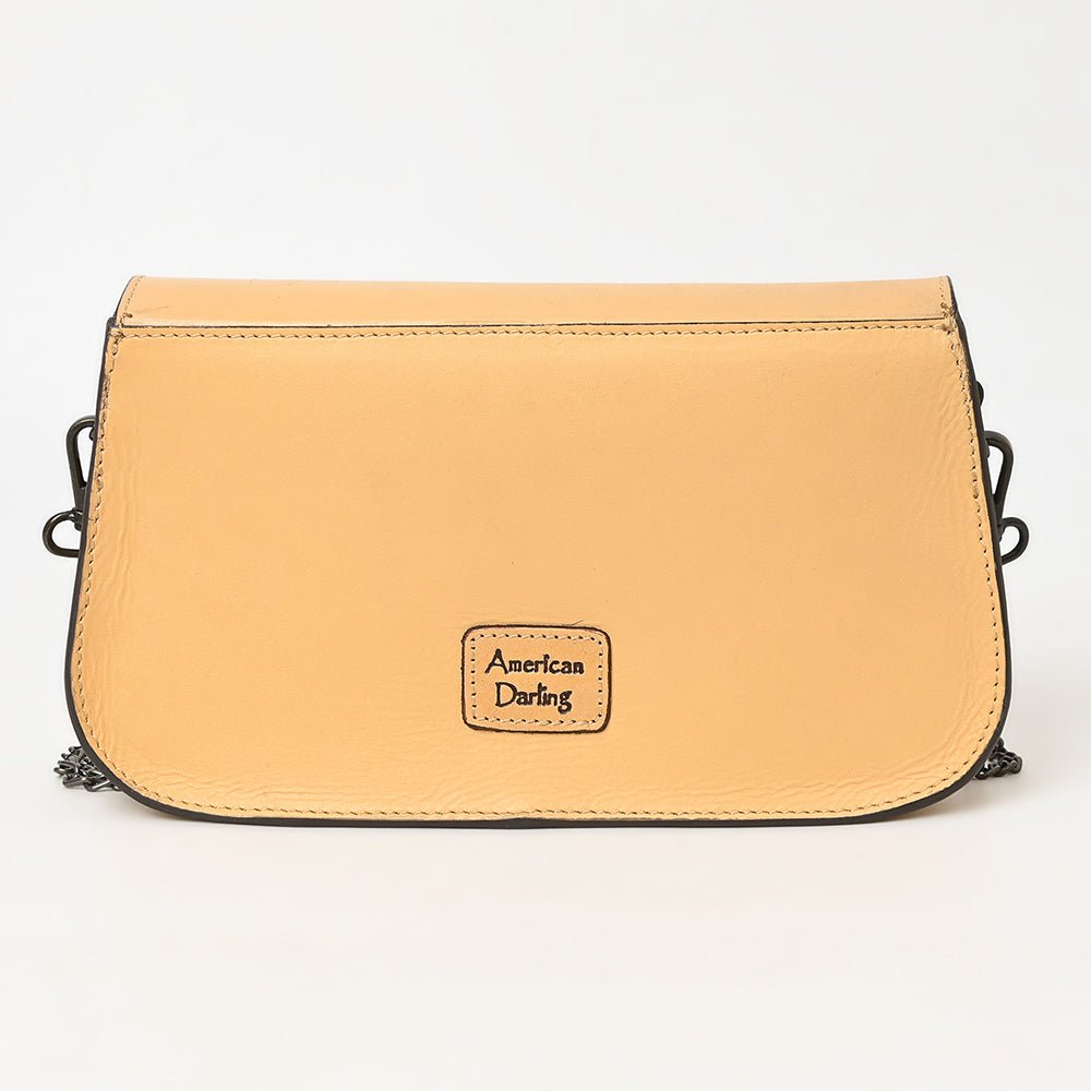 American Darling Adbgz831 Small Crossbody Hand Tooled Genuine Leather Women Bag Western Handbag Purse