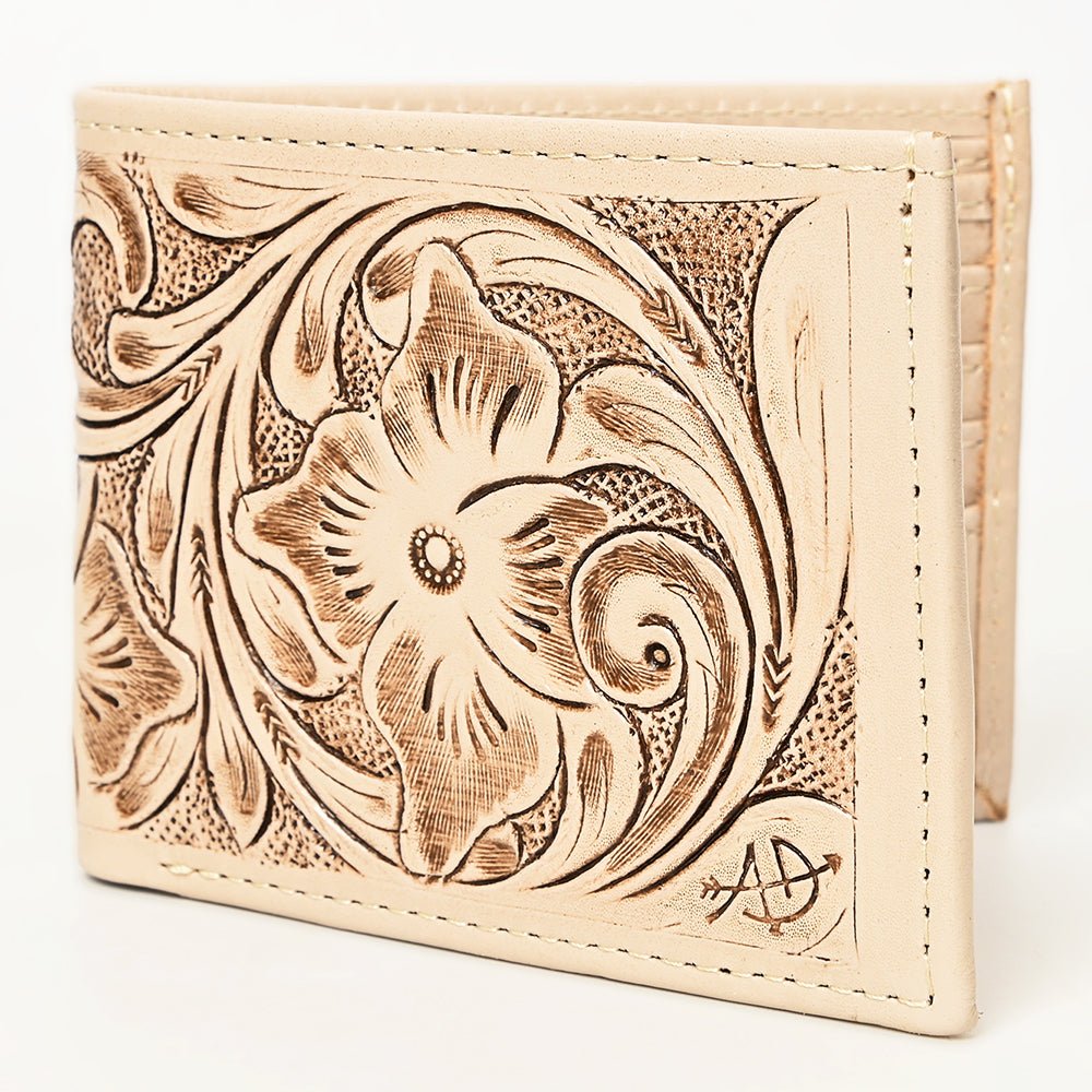 American Darling Wallet Hand Tooled Genuine Leather Women Bag Western Handbag Purse