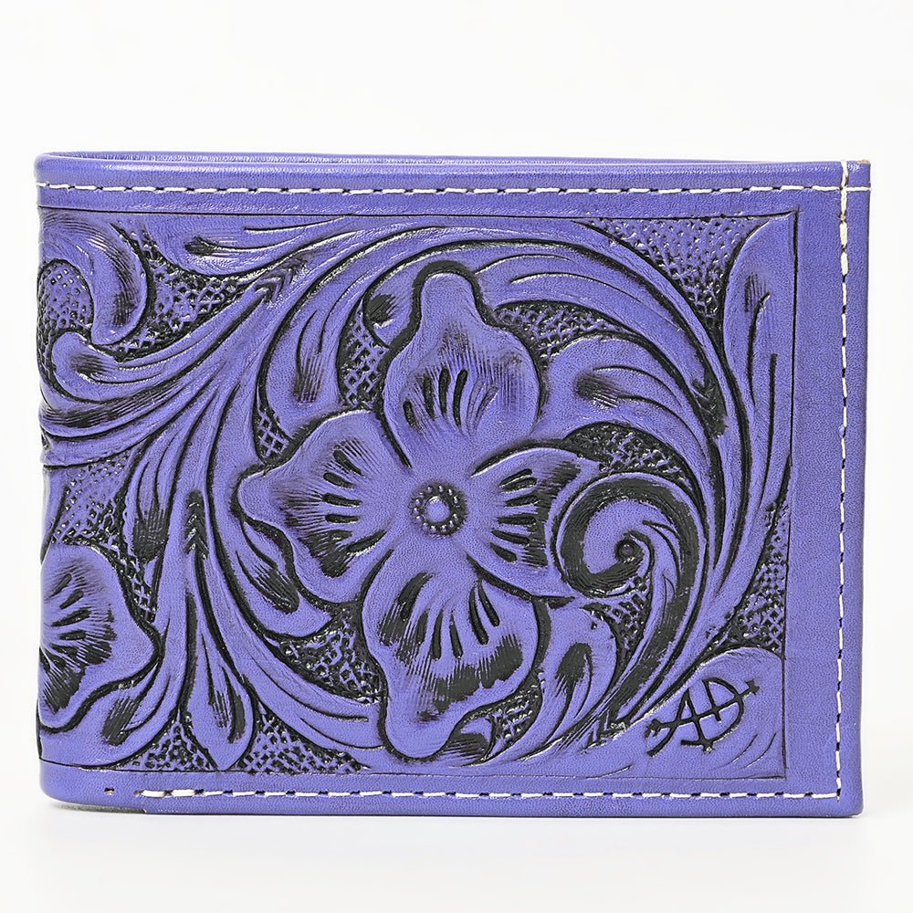 American Darling Wallet Hand Tooled Genuine Leather Women Bag Western Handbag Purse