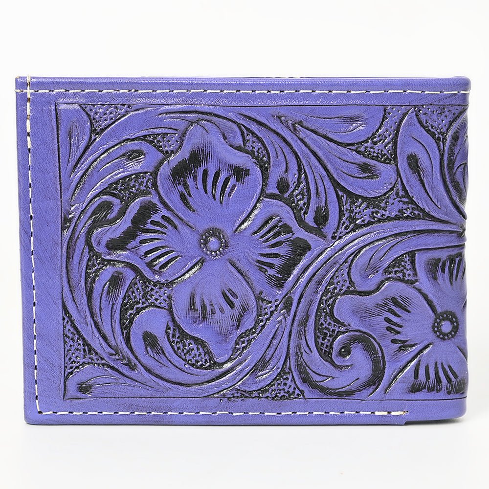 American Darling Wallet Hand Tooled Genuine Leather Women Bag Western Handbag Purse