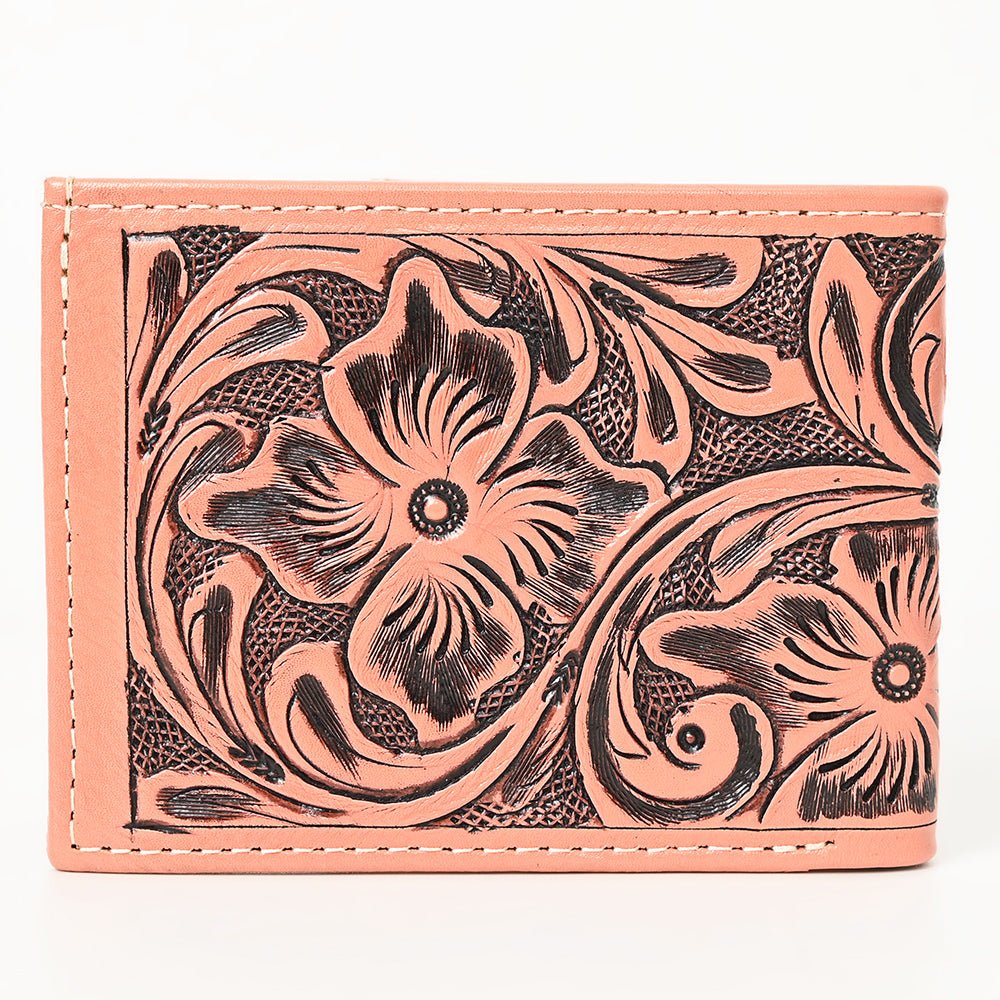 American Darling Wallet Hand Tooled Genuine Leather Women Bag Western Handbag Purse