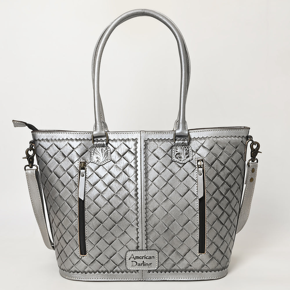 American Darling Tote Hand Tooled Genuine Leather Women Bag Western Handbag Purse