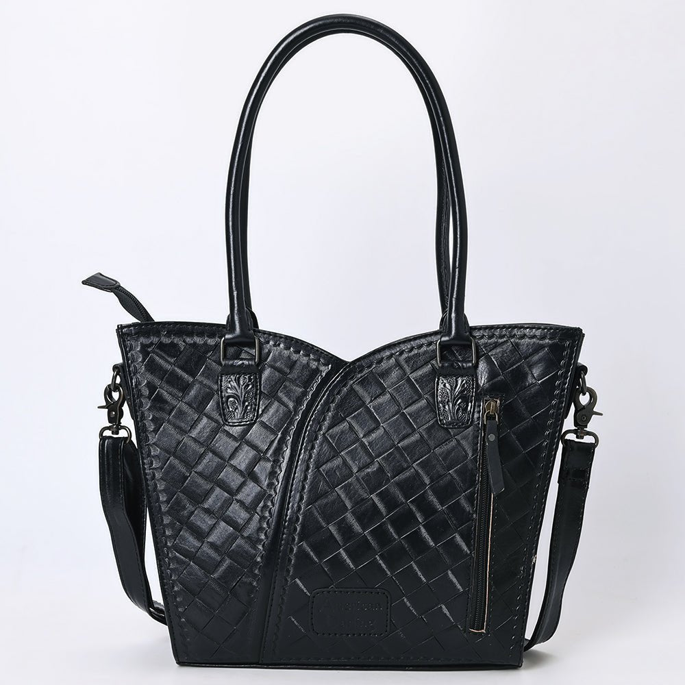 Tote Hand Tooled Genuine Leather women bag western handbag purse