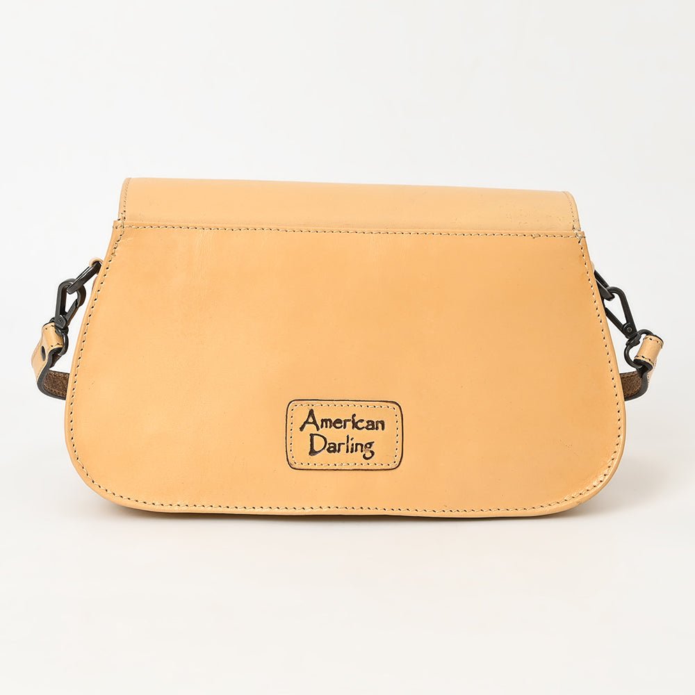 American Darling Adbgz845A Cross Body I Hand Tooled Genuine Leather Women Bag Western Handbag Purse