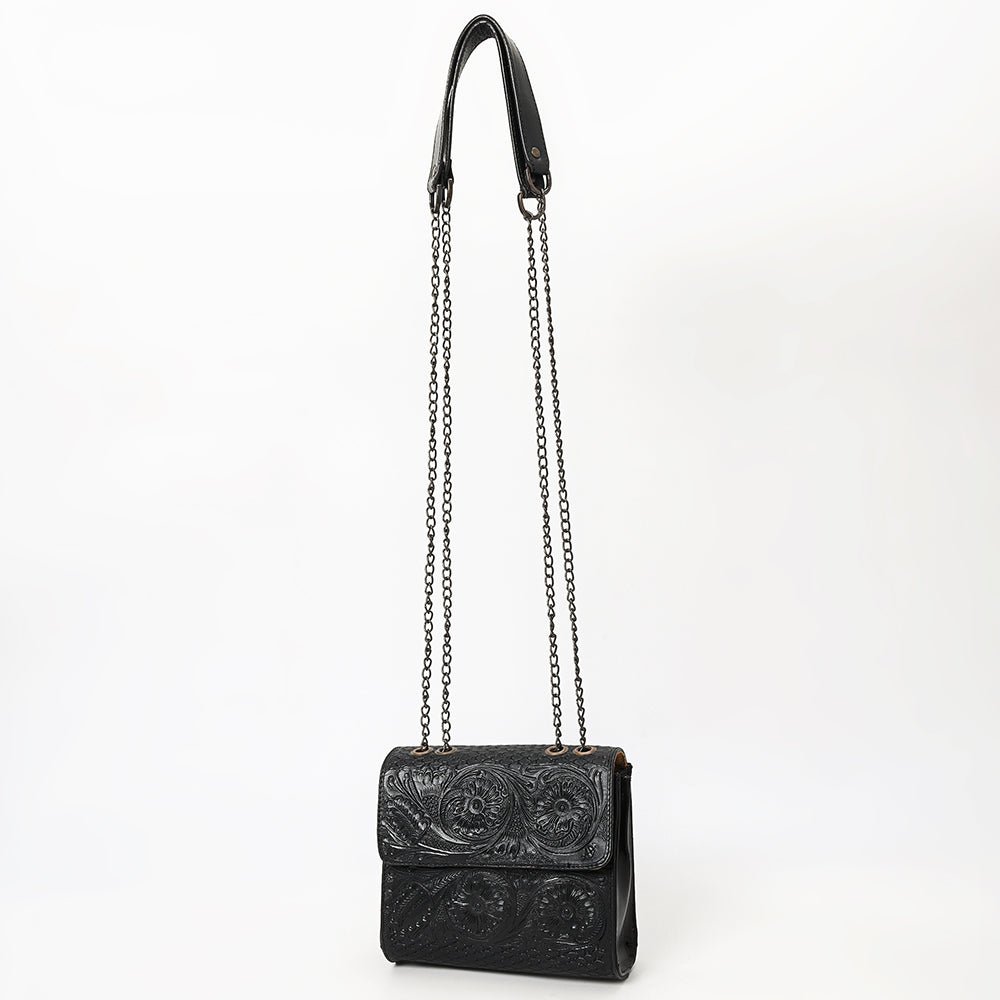 American Darling Crossbody Beautifully Hand Tooled Genuine Leather women bag western handbag purse