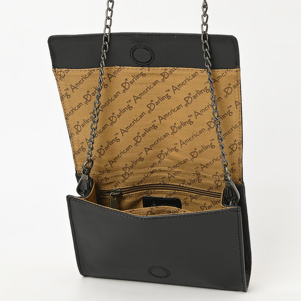 American Darling Adbgz855 Cross Body I Hand Tooled Genuine Leather Women Bag Western Handbag Purse