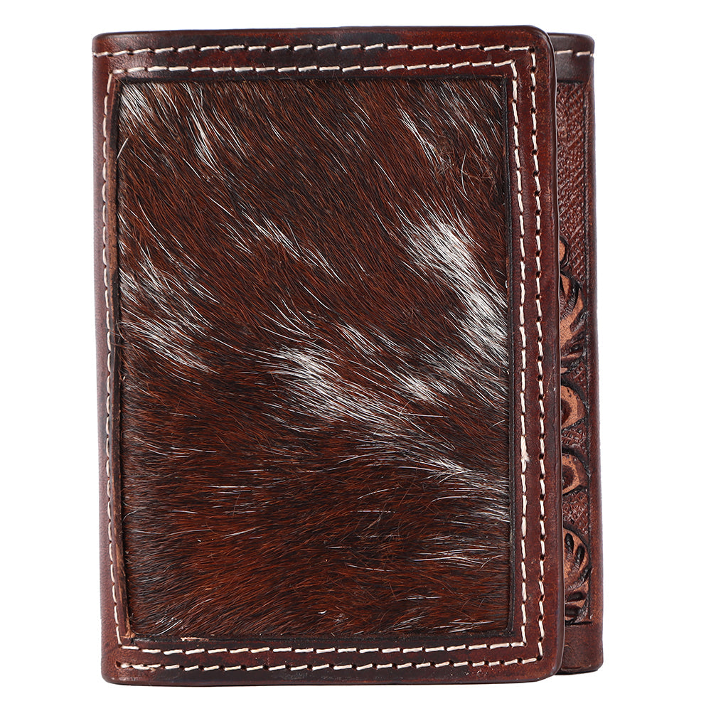 BAR H EQUINE Genuine Leather Rodeo - Bifold & Trifold Wallet For Men Women
