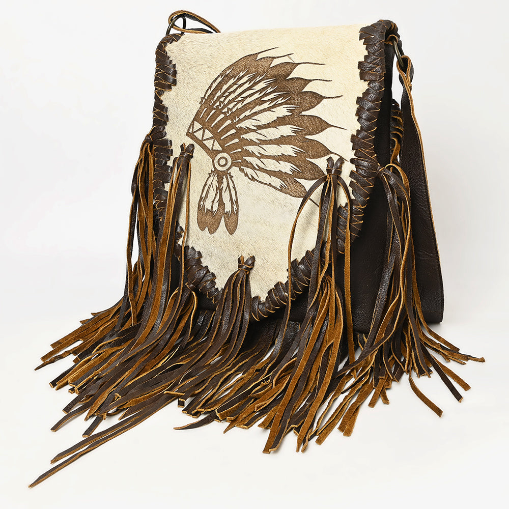 American Darling Adbgm416A Cross Body I Hair-On Genuine Leather Women Bag Western Handbag Purse